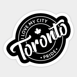 I love toronto Sticker